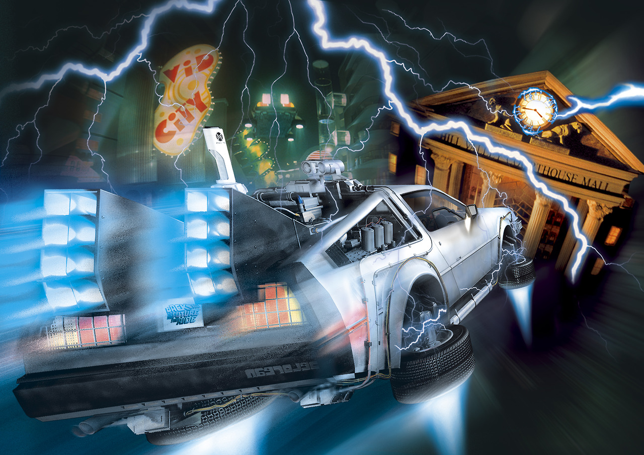 Back to the Past: Back to the Future Ride | World of Universal