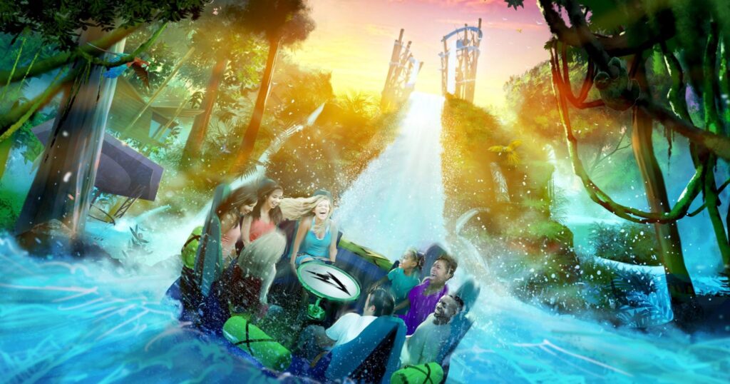 Ride Review: Infinity Falls at SeaWorld Orlando | World of Universal