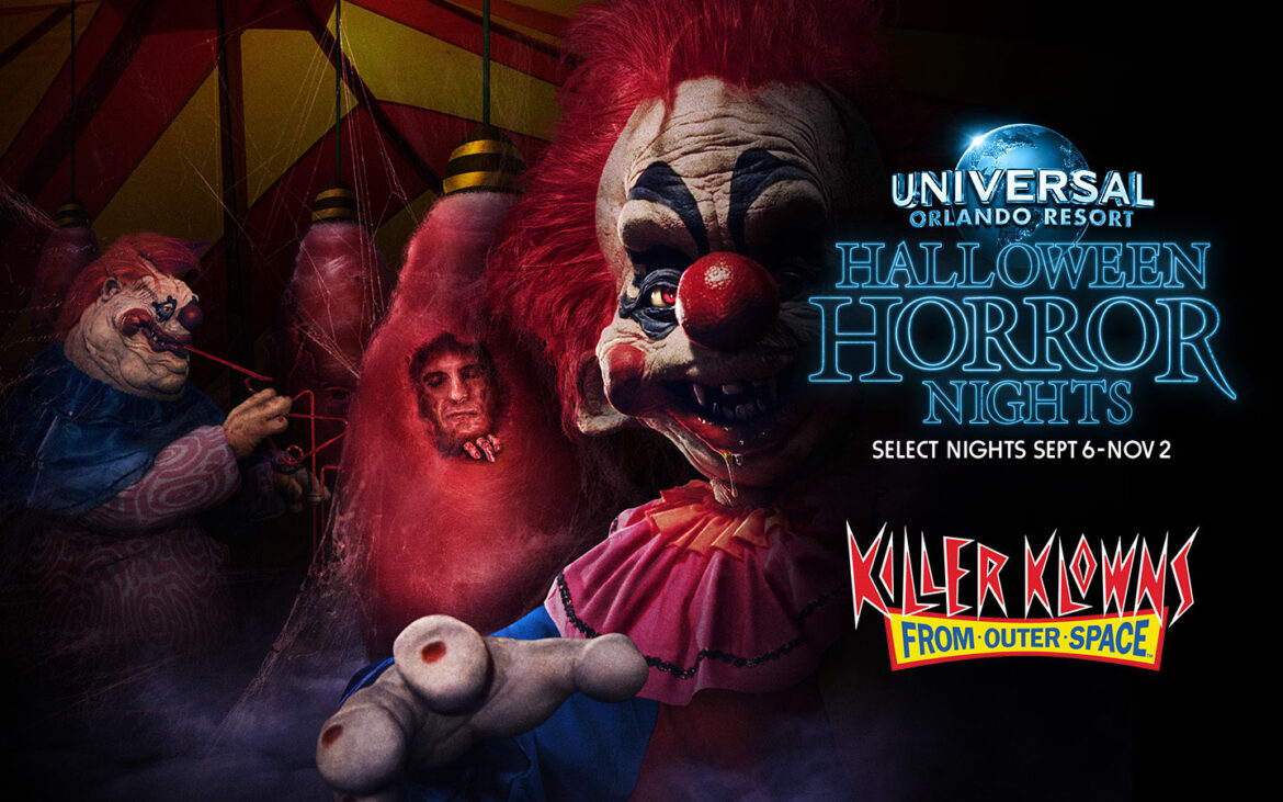 Killer Klowns Coming to Halloween Horror Nights World of Universal