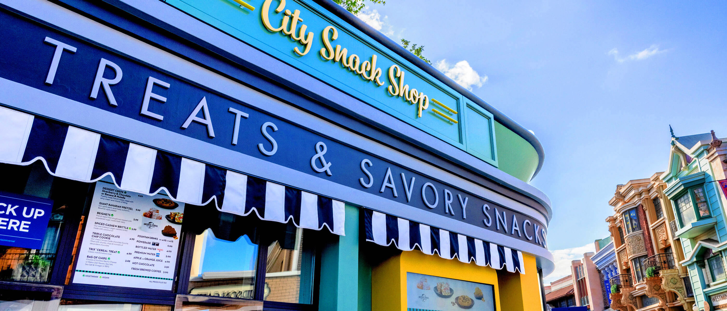 City Snack Shop at Universal Studios Hollywood World of Universal