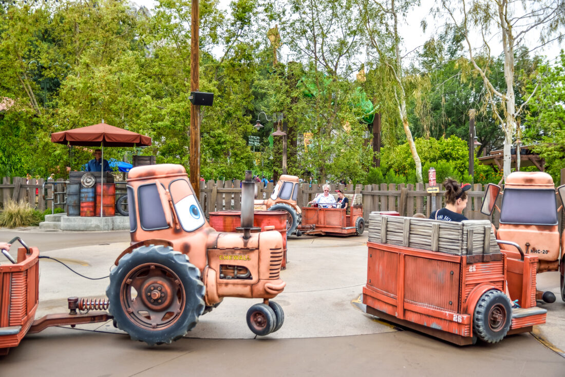Mater’s Junkyard Jamboree at Disneyland Resort World of Universal