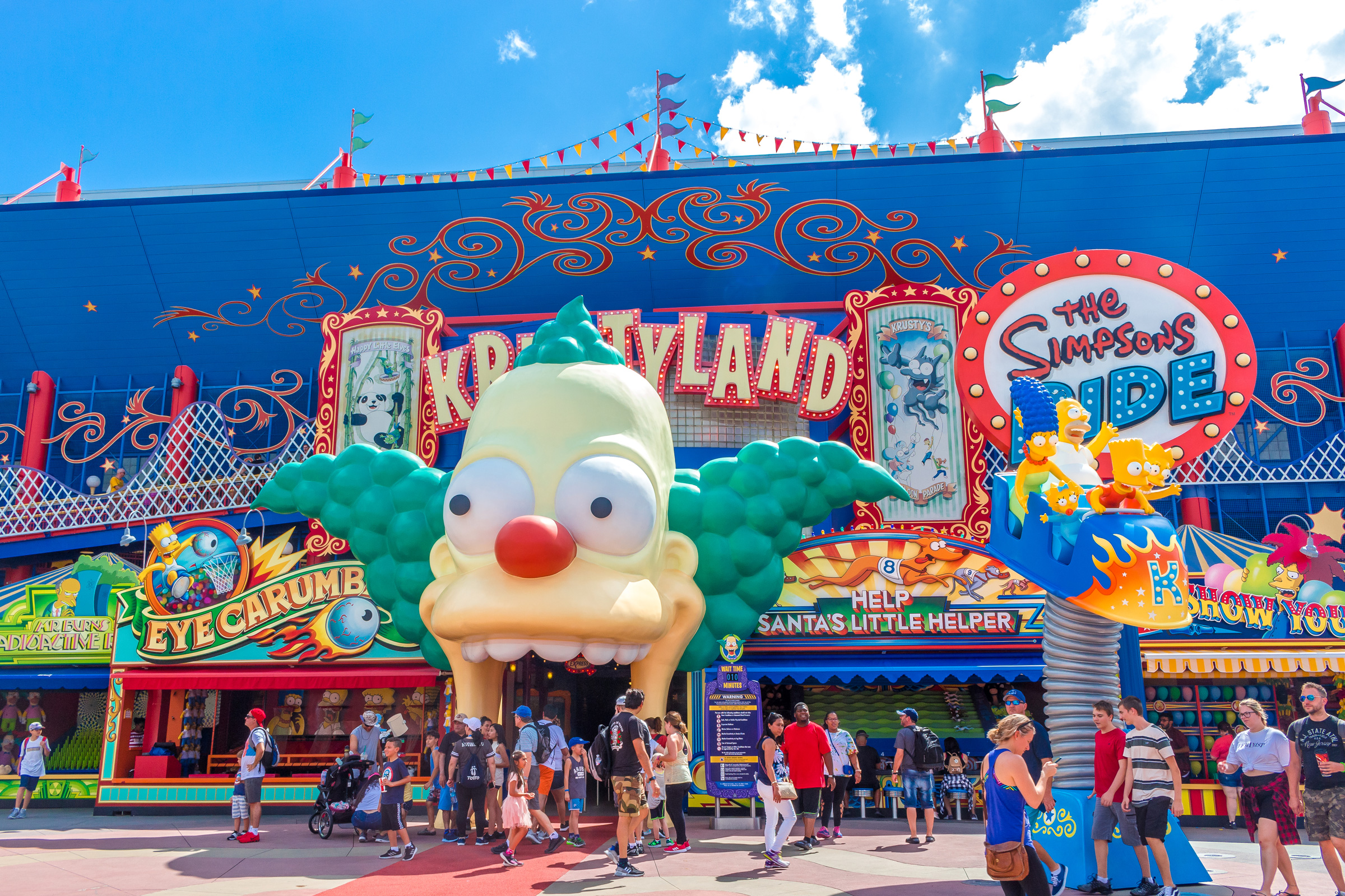 The Simpsons Ride at Universal Orlando - World of Universal