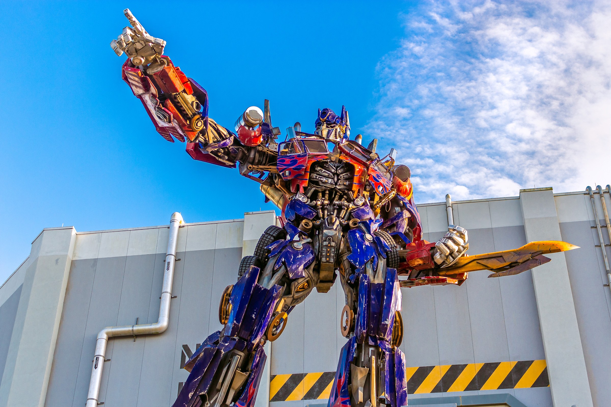 TRANSFORMERS The Ride3D at Universal Orlando World of Universal